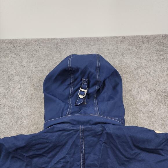 VTG Ellesse Sunflower Jacket Mens Large Pullover Hooded Japan 90s Fleece Lined - Picture 15 of 16